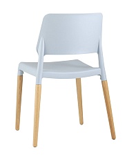 Кухонный стул Stool Group BISTRO серо-голубой с деревян. ножками 8086107 4