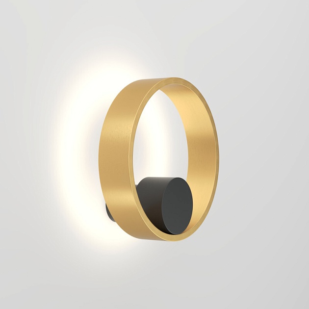 Бра Denkirs Orbit DK5060-BK+SG Фото № 4