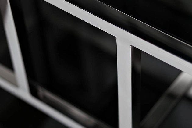 Стеллаж Garda Decor 46AS-SH1076-Silver изображение 3 Стеллаж Garda Decor 46AS-SH1076-Silver Фото № 3