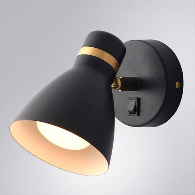 Спот Arte Lamp Fafnir A5047AP-1BK изображение 3 Спот Arte Lamp Fafnir A5047AP-1BK Фото № 3