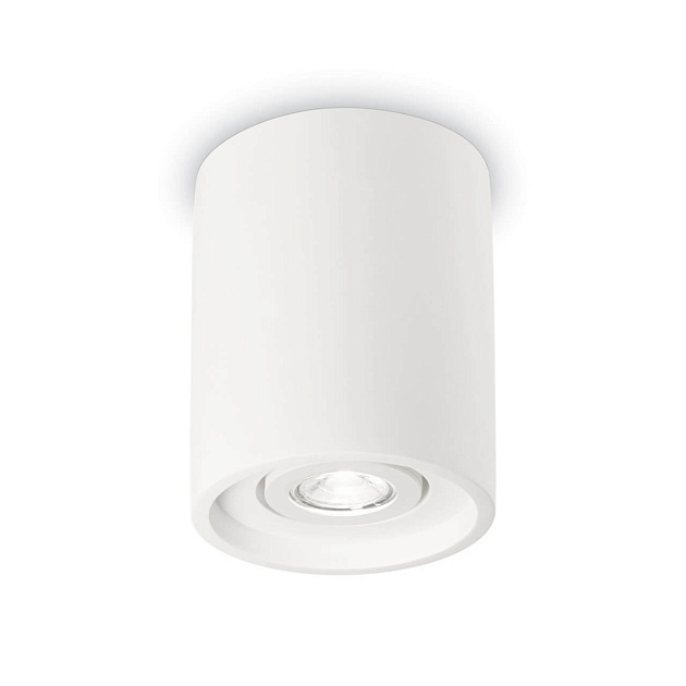 Потолочный светильник Ideal Lux Oak PL1 Round Bianco 150420 Фото № 1