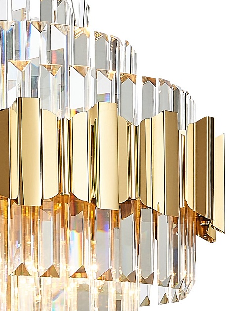 Подвесная люстра Natali Kovaltseva Ruby 81442/8C Gold изображение 3 Подвесная люстра Natali Kovaltseva Ruby 81442/8C Gold Фото № 3