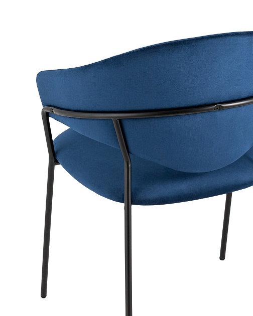 Кухонный стул Stool Group Алексис велюр синий AV 445-Cb-08 изображение 7 Кухонный стул Stool Group Алексис велюр синий AV 445-Cb-08 Фото № 7