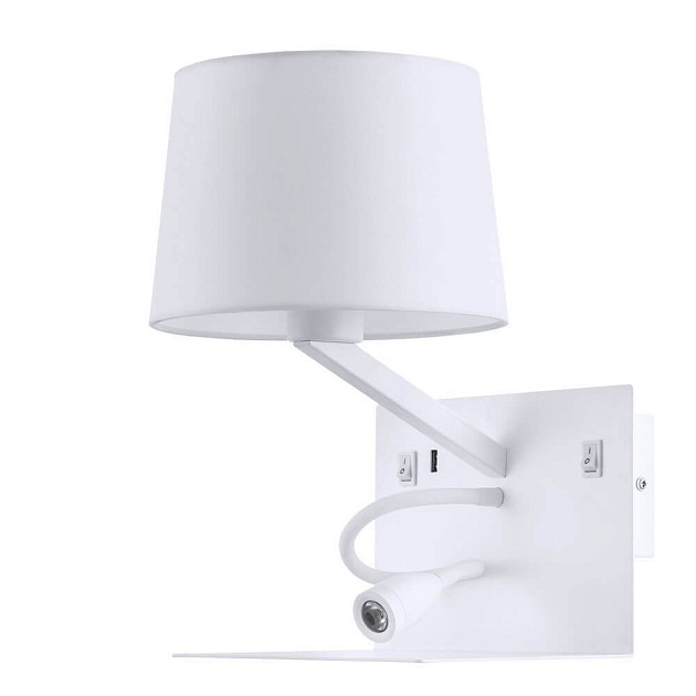 Бра Arte Lamp Ibis A1056AP-2WH изображение 1 Бра Arte Lamp Ibis A1056AP-2WH Фото № 1