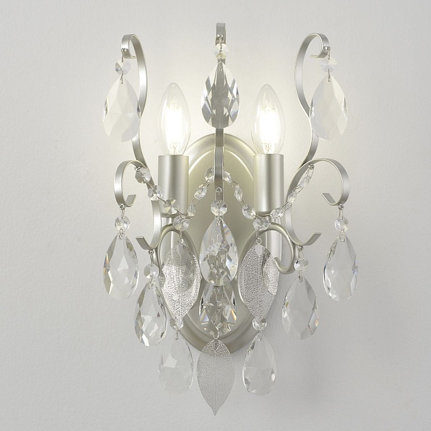 Настенный светильник Crystal Lux Esmiralda AP2 Silver Фото № 4