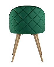Кухонный стул Stool Group Лион велюр с ромбами зеленый DC-69030A HLR-56 4