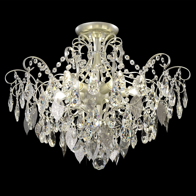 Потолочная люстра Crystal Lux Esmiralda PL6 Silver изображение 1 Потолочная люстра Crystal Lux Esmiralda PL6 Silver Фото № 1