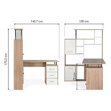 Письменный стол Woodville КС-15 328695 2