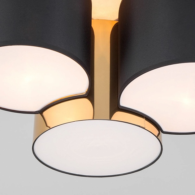 Потолочный светильник TK Lighting 3445 Mona Black/Gold Фото № 4