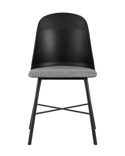 Кухонный стул Stool Group Shell с мягким сиденьем черный 8336 black изображение 2 Кухонный стул Stool Group Shell с мягким сиденьем черный 8336 black Фото № 2