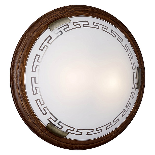 Потолочный светильник Sonex Gl-wood Greca wood 160/K Фото № 1