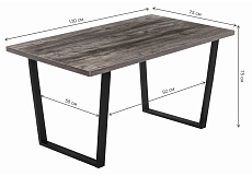 Кухонный стол Woodville Эльпатия 420993 1