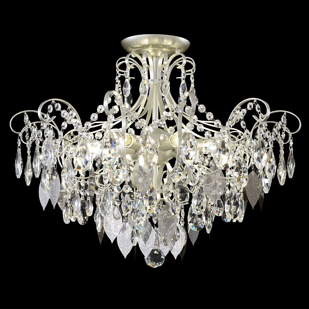 Потолочная люстра Crystal Lux Esmiralda PL6 Silver изображение 6 Потолочная люстра Crystal Lux Esmiralda PL6 Silver Фото № 6