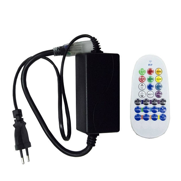 Контроллер RGB OGM с пультом 220V C4-22 изображение 1 Контроллер RGB OGM с пультом 220V C4-22 Фото № 1