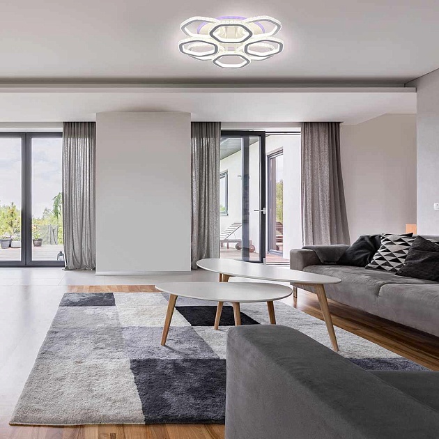 Потолочная светодиодная люстра Escada Centauri 10263/8LED BL Фото № 4