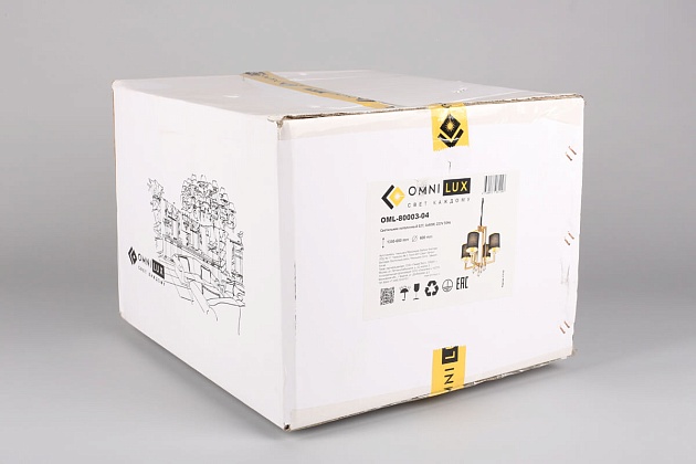 Подвесная люстра Omnilux Maranello OML-80003-04 Фото № 2