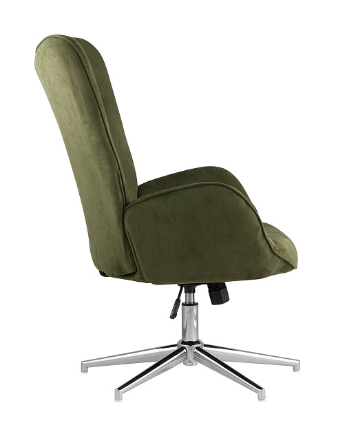 Поворотное кресло Stool Group Филадельфия регулируемое замша хаки FUCHS HY-53 изображение 3 Поворотное кресло Stool Group Филадельфия регулируемое замша хаки FUCHS HY-53 Фото № 3