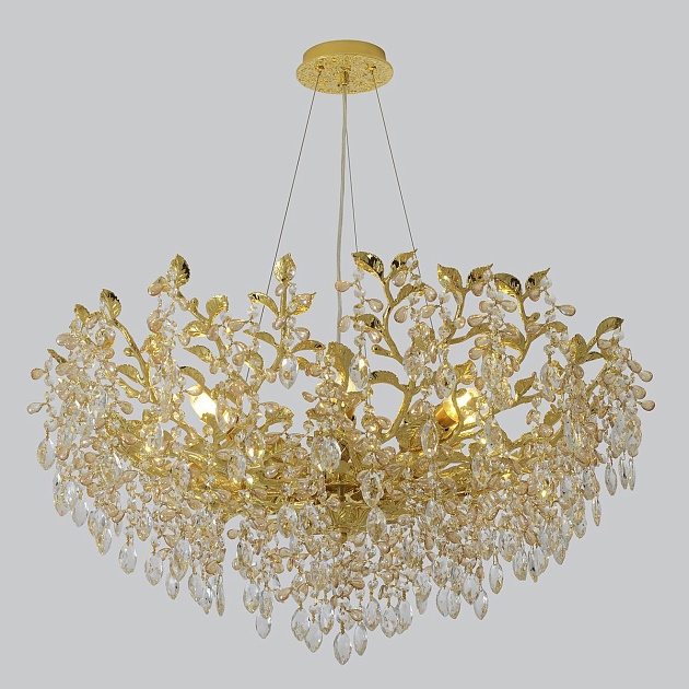 Подвесная люстра Crystal Lux Eden SP10 Gold Фото № 5