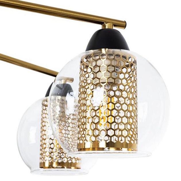 Потолочная люстра Arte Lamp Manchester A7045PL-8BK Фото № 2