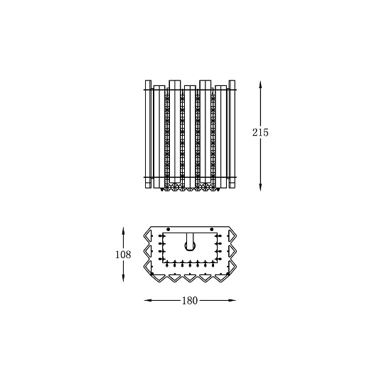 Бра Vele Luce Lillian VL3093W01 изображение 4 Бра Vele Luce Lillian VL3093W01 Фото № 4