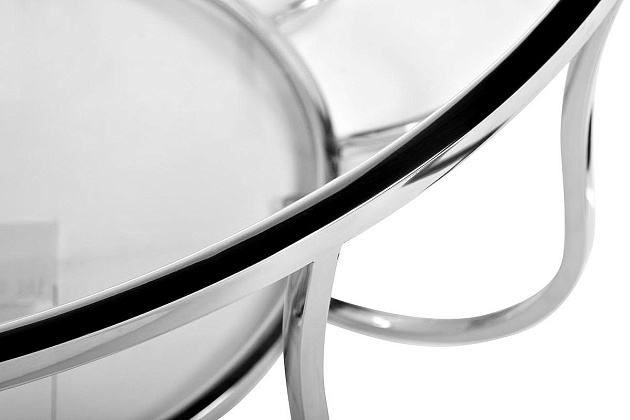 Журнальный стол Garda Decor 13RXCT4033-Silver Фото № 2