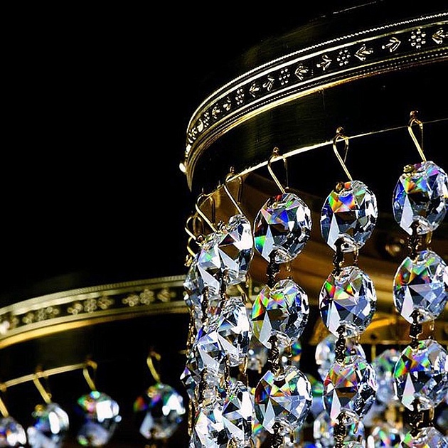 Каскадная люстра Artglass Poema CE изображение 3 Каскадная люстра Artglass Poema CE Фото № 3