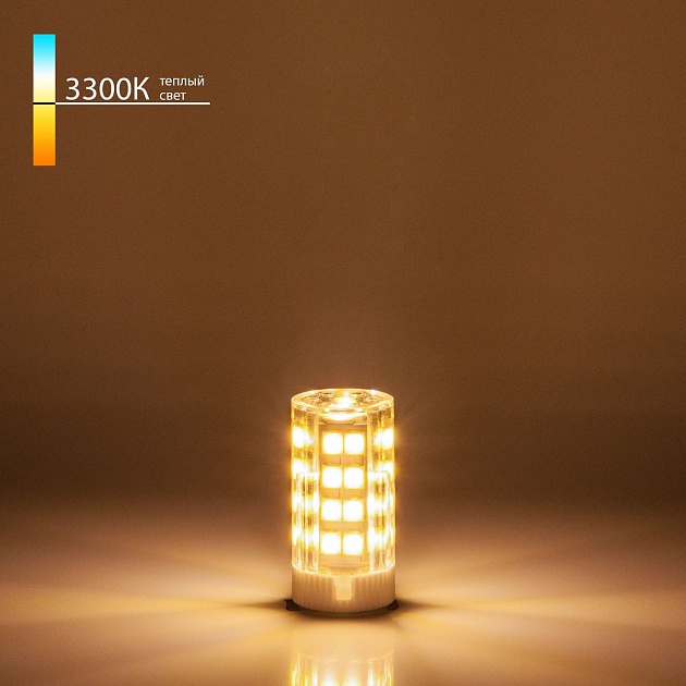 Лампа светодиодная Elektrostandard G9 7W 3300K прозрачная a049857 Фото № 2