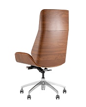 Кресло руководителя TopChairs Crown SN A312 8383-14 walnut back 4