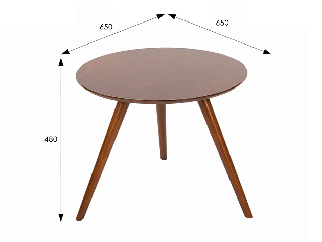 Журнальный стол Мебелик Лорейн 3 007527 Фото № 2