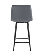 Полубарный стул Stool Group Джанго велюр тёмно-серый vd-django-b27 4