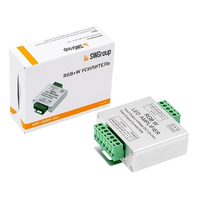 Усилитель SWG AMP-RGBW-24A 000295 изображение 3 Усилитель SWG AMP-RGBW-24A 000295 Фото № 3
