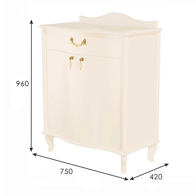 Комод Мебелик Джульетта 008552 Фото № 3