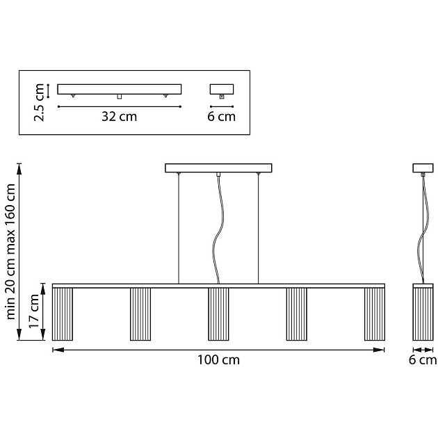 Подвесная люстра Lightstar Roma 718057 изображение 2 Подвесная люстра Lightstar Roma 718057 Фото № 2