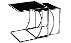 Приставной стол Garda Decor 13RXNT5076M-Silver 4