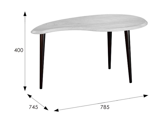 Журнальный стол Мебелик BeautyStyle 19 006761 изображение 3 Журнальный стол Мебелик BeautyStyle 19 006761 Фото № 3