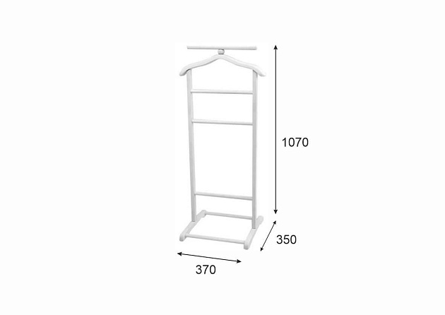 Напольная вешалка Мебелик В 6Н 006518 изображение 3 Напольная вешалка Мебелик В 6Н 006518 Фото № 3