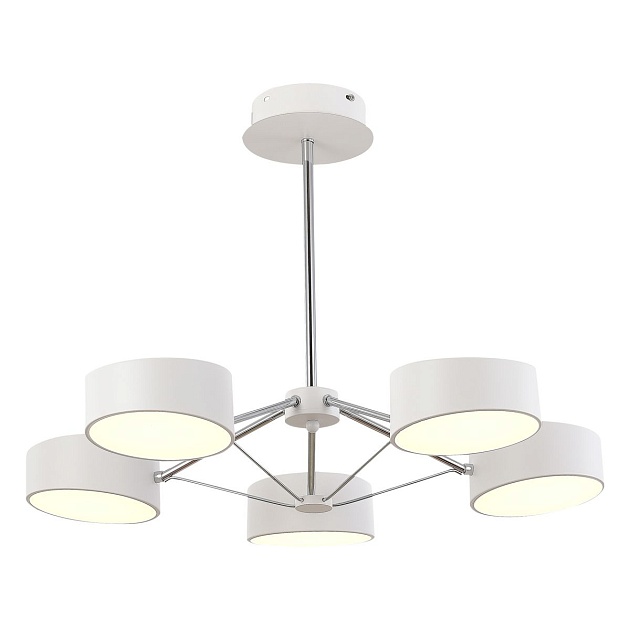 Потолочная светодиодная люстра Evoluce Valle SLE6005-502-05 изображение 3 Потолочная светодиодная люстра Evoluce Valle SLE6005-502-05 Фото № 3