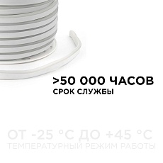 Светодиодный неон Apeyron 5,5Вт/м smd2835 120д/м 17-35 1