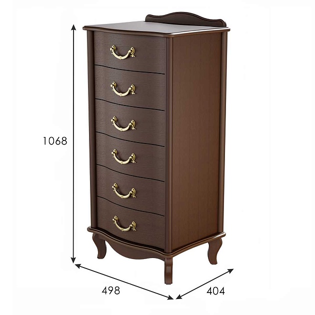 Комод Мебелик Джульетта 008551 изображение 3 Комод Мебелик Джульетта 008551 Фото № 3