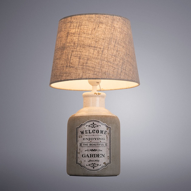 Настольная лампа Arte Lamp Isola A4272LT-1GY Фото № 2