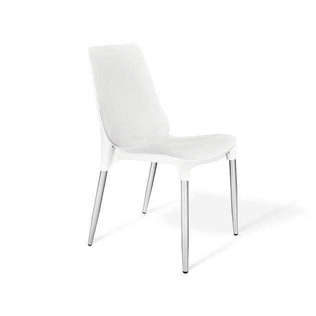 Офисный стул Sheffilton SHT-S75-1 белый/хром лак 6778513804 Фото № 1