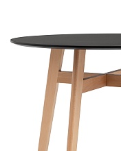 Кухонный стол Stool Group Target Circle D90 черный УТ000036021 4