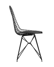 Кухонный стул Stool Group Eiffel черный с черной подушкой AFR-18B-P1 BL/BL 1