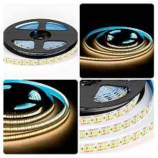 Светодиодная лента OGM 19,2W/m 240LED/m 2835SMD дневной белый 5M LSE-266 1