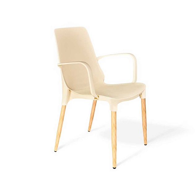 Офисный стул Sheffilton SHT-S76-1 бежевый/светлый орех 2782489702 Фото № 1