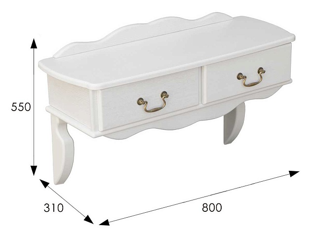 Консоль Мебелик Берже 20 002473 изображение 3 Консоль Мебелик Берже 20 002473 Фото № 3