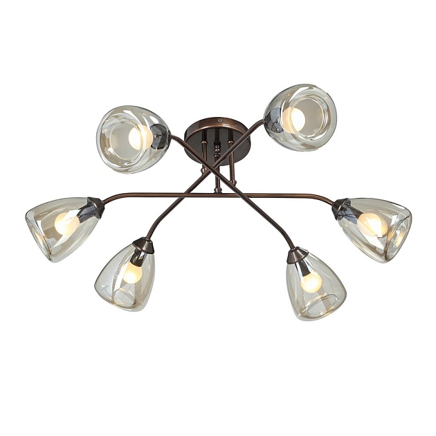 Потолочная люстра Vitaluce V4954-7/6PL Фото № 2