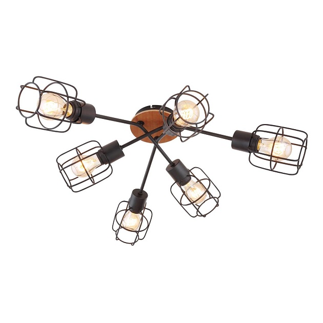 Потолочная люстра Globo Willa 54037-6D изображение 1 Потолочная люстра Globo Willa 54037-6D Фото № 1