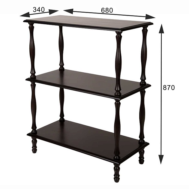 Этажерка Мебелик П 9 002091 Фото № 3