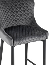 Полубарный стул Stool Group Ститч MC15CT Velvet HLR-21 Dual 1